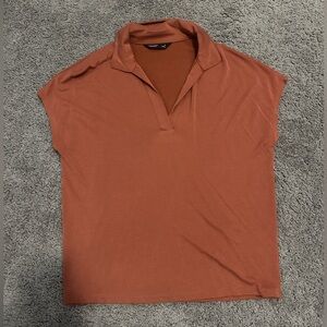 Simply Vera VeraWang Terracotta Shirt